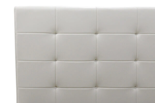 Κρεβάτι Roi 160x200 PU λευκό ματ + αποθηκευτικό χώρο