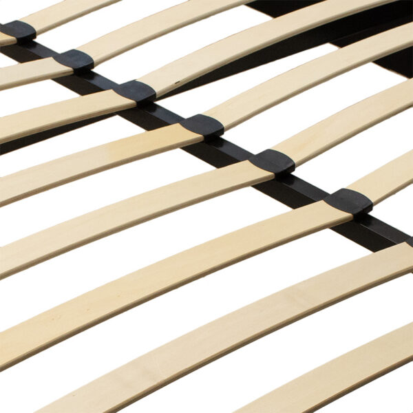 Κρεβάτι Norse  διπλό ύφασμα εκρού με αποθηκευτικό χώρο 160x200εκ