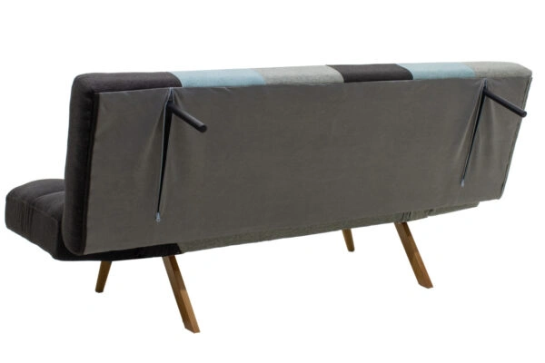 Καναπές - κρεβάτι 3θέσιος Freddo  με ύφασμα πολύχρωμο 182x81x84εκ