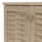 Παπουτσοθήκη-ντουλάπι MANTAM  16 ζεύγων χρώμα sonoma 115,5x40x92εκ