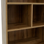 Βιβλιοθήκη Lucinda oak 120x29.8x180.5εκ