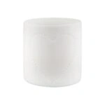 Φανάρι  Με Διακόσμηση Καρδιά Λευκό Πορσελάνη 7cm