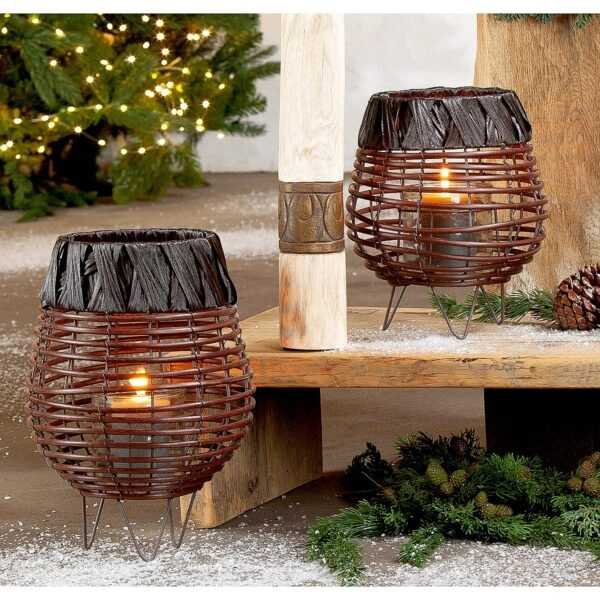 Φανάρι Καφέ PE 27cm