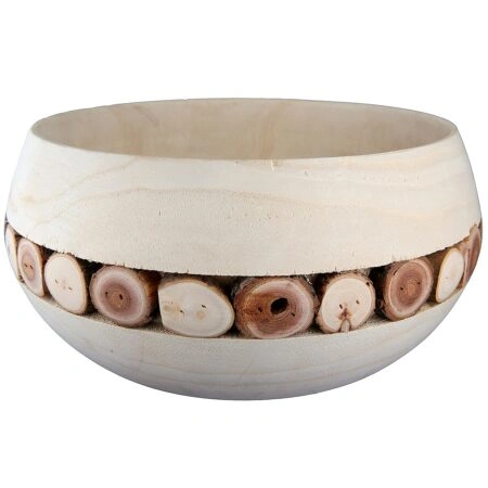 Μπολ Φυσικό Ξύλο 12.5cm