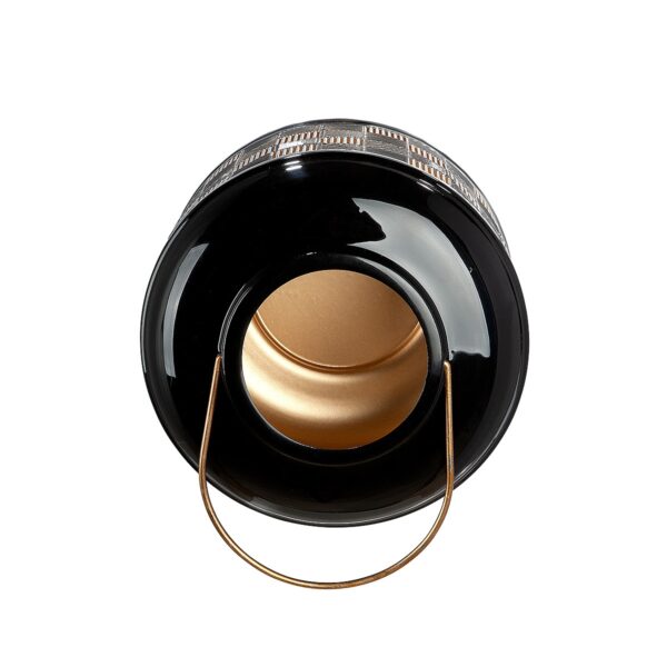 Φανάρι Μαύρο Μέταλλο 23.5cm