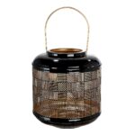 Φανάρι Μαύρο Μέταλλο 23.5cm
