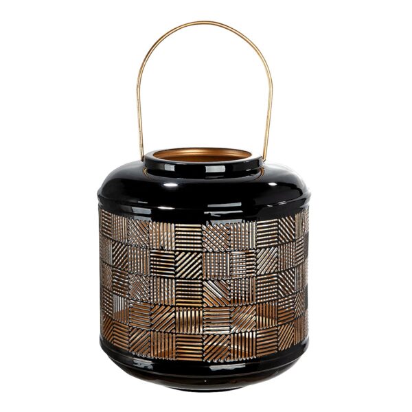 Φανάρι Μαύρο Μέταλλο 23.5cm