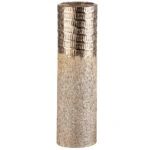 Βάζο ArteLibre Αντικέ Χρυσό Αλουμίνιο 35.5cm