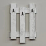 Κρεμάστρα Nix Wave χρώμα λευκό antique 45x3.5x66εκ