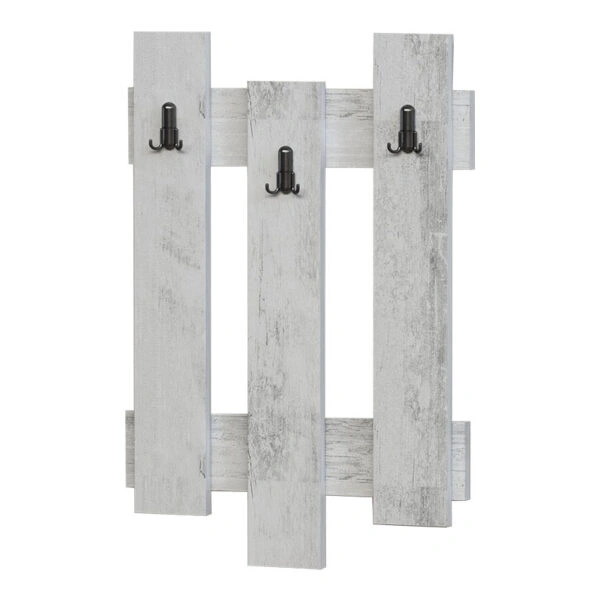 Κρεμάστρα Nix Wave χρώμα λευκό antique 45x3.5x66εκ