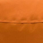 Πουφ πολυθρόνα Norm PRO υφασμάτινο αδιάβροχο πορτοκαλί