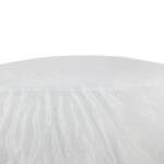 Πουφ πολυθρόνα Norm PRO  αδιάβροχο λευκό