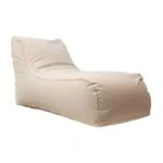 Πουφ ξαπλώστρα Lara  αδιάβροχο μπεζ