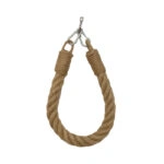 Κρεμάστρα - χαρτοθήκη τοίχου PWF-0226 μεταλλική με σχοινί 12x3x38εκ