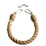 Κρεμάστρα - χαρτοθήκη τοίχου PWF-0226 μεταλλική με σχοινί 12x3x38εκ