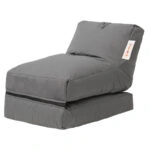Πολυθρόνα πουφ-κρεβάτι Dreamy αδιάβροχο γκρι