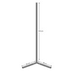 Φωτιστικό δαπέδου Esthetic LED μαύρο 30x2x120εκ