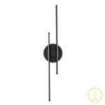 Φωτιστικό τοίχου-απλίκα Expedition LED 16W μαύρο 17x5x86εκ