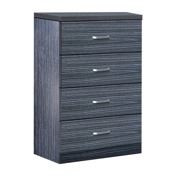 Συρταριέρα Killian με 4 συρτάρια wenge 80x40x80εκ