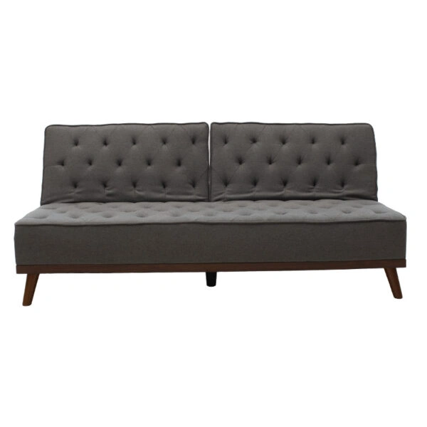 Καναπές - κρεβάτι Marco  3θέσιος με γκρι ύφασμα 180x80x80εκ