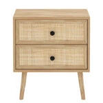 Κομοδίνο Oslo  sonoma 50x39x55εκ