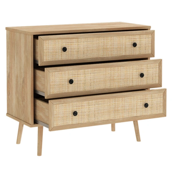 Συρταριέρα Oslo 3ων συρταριών sonoma 90x39x79εκ