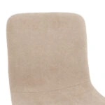 Καρέκλα Gratify  ύφασμα εκρού-πόδι μαύρο