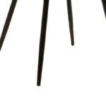 Καρέκλα Giselle βελούδο σάπιο μήλο-μαύρο πόδι