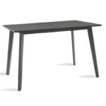 Τραπέζι Benson  MDF σε rustic grey απόχρωση 120x75x75εκ