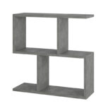 Βοηθητικό τραπέζι Homemania γκρι antique 60x20x60εκ