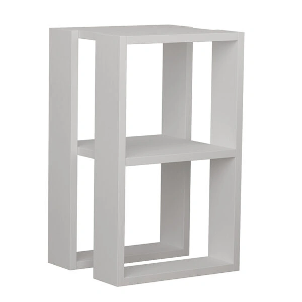 Κομοδίνο Passion σε λευκή απόχρωση 34x30x55εκ