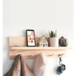 Κρεμάστρα Lolia  φυσικό 49x11x14εκ