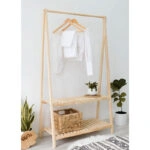 Έπιπλο εισόδου Linett φυσικό 86x38x148εκ