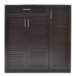 Παπουτσοθήκη-ντουλάπι SANTE 30 ζεύγων χρώμα wenge 120x37x123εκ