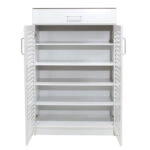 Παπουτσοθήκη-ντουλάπι SANTE  20 ζεύγων σε λευκή απόχρωση 80x37x123εκ