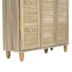 Παπουτσοθήκη-ντουλάπι SANTO  16 ζεύγων χρώμα sonoma 89,5x34,5x91,5εκ