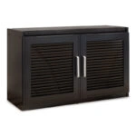 Παπουτσοθήκη-Σκαμπό Crispy  9 ζεύγων χρώμα wenge με μαξιλάρι 94x34,5x60εκ