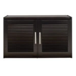 Παπουτσοθήκη-Σκαμπό Crispy  9 ζεύγων χρώμα wenge με μαξιλάρι 94x34,5x60εκ