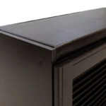 Παπουτσοθήκη-Σκαμπό Crispy  9 ζεύγων χρώμα wenge με μαξιλάρι 94x34,5x60εκ