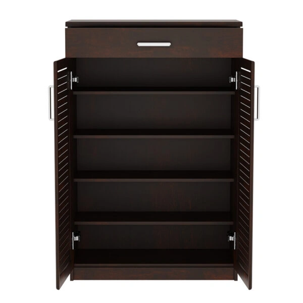 Παπουτσοθήκη-ντουλάπι SANTE 20 ζεύγων χρώμα καρυδί 80x37x123εκ