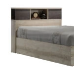 Κρεβάτι OLYMPUS  σε χρώμα castillo-toro 120x200εκ