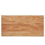 Τραπέζι Τραπεζαρίας  DRYOPIS Φυσικό/Μαύρο Ξύλο/Μέταλλο 160x80x75cm