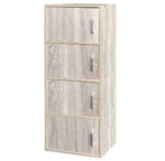 Ντουλάπα BEGONIA Φυσικό Χρώμα 42x30x106.2cm