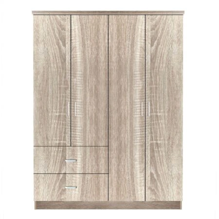 Ντουλάπα HOYA WAX Φυσικό Χρώμα 119x42x181cm