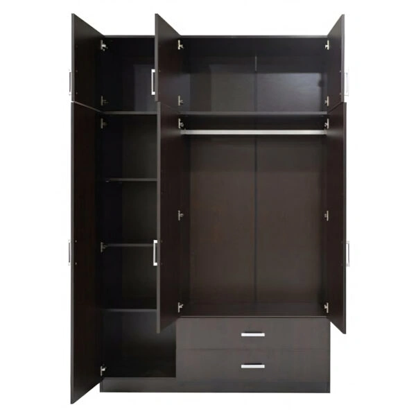 Ντουλάπα BENGTA Μαύρο Μοριοσανίδα 150x60x240cm