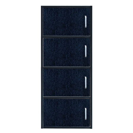 Ντουλάπα BEGONIA Μαύρο Μοριοσανίδα/Μελαμίνη 42x30x106.2cm