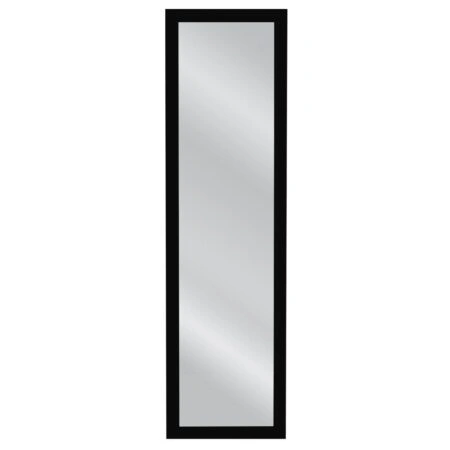 Καθρέπτης Τοίχου ArteLibre BHAVITH Μαύρο Μοριοσανίδα/Γυαλί 160x45cm