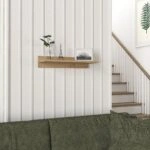 Ράφι Τοίχου EMBER Φυσικό Μοριοσανίδα/Μελαμίνη 60x24x12cm