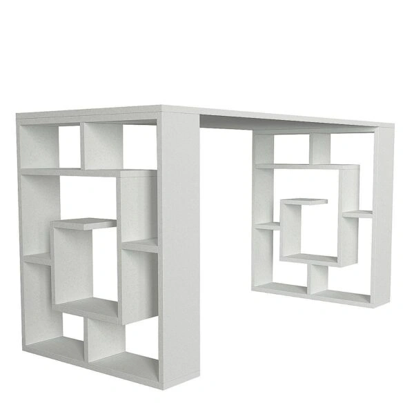 Γραφείο LINE Λευκό Μοριοσανίδα/Μελαμίνη 140x60x74cm