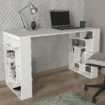 Γραφείο LINE Λευκό Μοριοσανίδα/Μελαμίνη 140x60x74cm